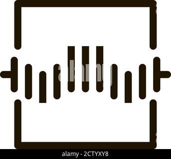 Wireless Sensor Voice Control Icon Vector Illustration Stock Vector ...
