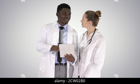 Intellectual healthcare professional afro american doctor with c Stock Photo