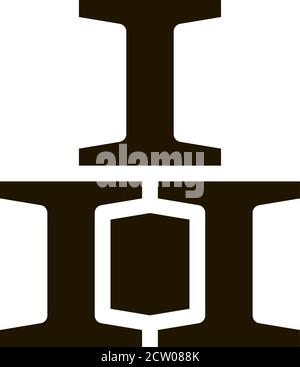 Railroad Metallurgical Icon Vector Illustration Stock Vector