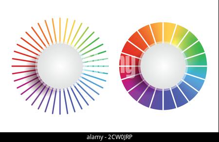 Set roll up with bright rainbow line on black and white background.  Abstract vector vertical banners. Universal template with empty place for  text Stock Vector Image & Art - Alamy