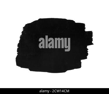 Watercolor grunge closeup background cloud isolated on white Stock Photo