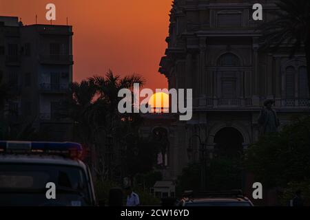 Architecture and street scene from Egypt, El Cairo 2018 Stock Photo