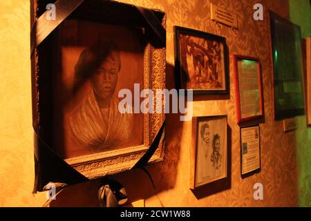 Portrait at New Orleans Historic Voodoo Museum Stock Photo