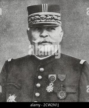 A photograph of General Joseph Joffre, the French military leader ...