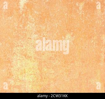 Yellow old peeling paint grunge texture for backgrounds, logos, mockups. Stock Photo