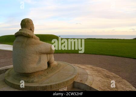 Battle of Britain Memorial at Capel le Ferne in Kent, UK Stock Photo