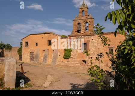 beaterio de San Román, Sinagoga, Medinaceli, Soria,  comunidad autónoma de Castilla y León, Spain, Europe Stock Photo