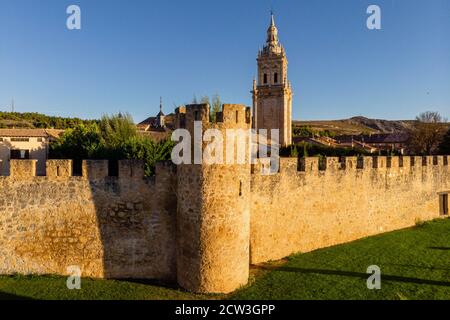 murallas medievales, El Burgo de Osma, Soria,  comunidad autónoma de Castilla y León, Spain, Europe Stock Photo