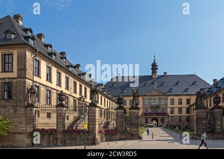 castle (domicile of the city parliament), Fulda, Hesse, Germany Stock Photo