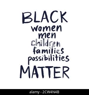 Vector illustration of quote Black Lives Matter on abstract USA flag background. Typography poster anti discrimination African people and police violence. Stop racism concept. Stock Vector