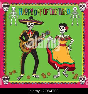 Day of the Dead vector illustration Stock Vector