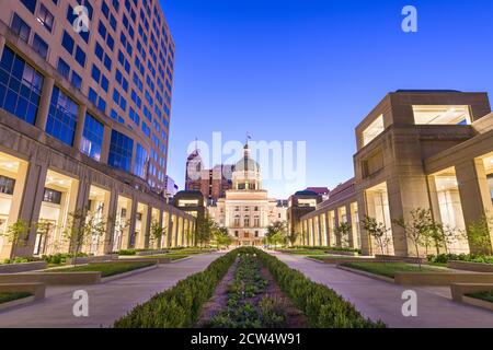 Indiana State Capitol Building in Indianapolis, Indiana, USA. Stock Photo