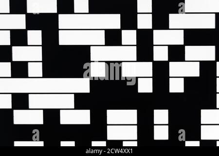 close up of QR code abstract bacground. Hi tech backdrop Stock Photo