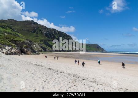 Beautiful scenery of Maghera beach at Ardara, county Donegal, Ireland Stock Photo