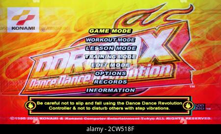 Dance Dance Revolution X - Sony Playstation 2 PS2