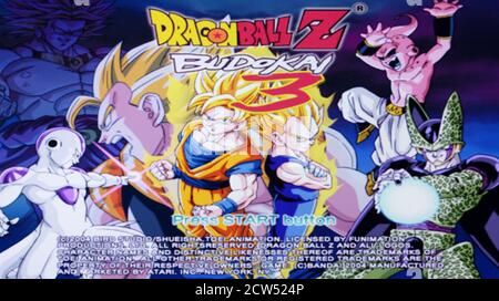 Dragonball Z Budokai Tenkaichi 3 - Sony Playstation 2 PS2 - Editorial use  only Stock Photo - Alamy