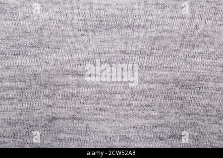 Gray knitting wool texture background Crocheted fabric texture Stock Photo