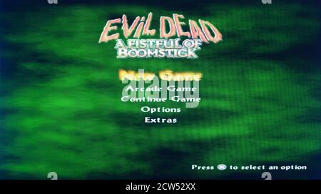 Evil Dead A Fistful of Boomstick PlayStation 2 Game For Sale