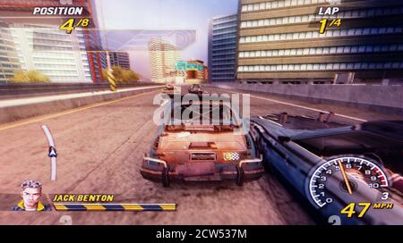 Flatout 2 - Sony Playstation 2 PS2 - Editorial use only Stock Photo