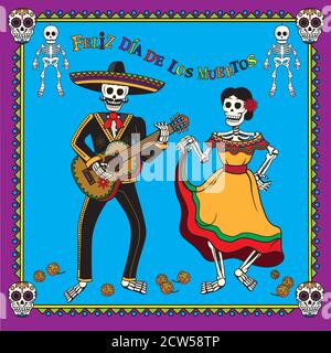 Day of the Dead vector illustration Stock Vector