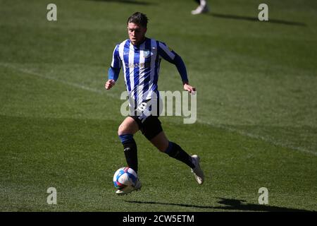 Bristol, UK. 27th Sep, 2020. Josh Windass of Sheffield Wednesday in action. EFL Skybet championship match, Bristol city v Sheffield Wednesday at Ashton Gate Stadium in Bristol, Avon on Sunday 27th September 2020. this image may only be used for Editorial purposes. Editorial use only, license required for commercial use. No use in betting, games or a single club/league/player publications. pic by Andrew Orchard/Andrew Orchard sports photography/Alamy Live news Credit: Andrew Orchard sports photography/Alamy Live News Stock Photo