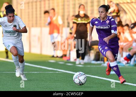 Tatiana Bonetti (Fiorentina Femminile) during ACF Fiorentina femminile vs  Inter, Italian Soccer Serie A Women Championship, Florence, Italy, 22 Aug  20 Stock Photo - Alamy