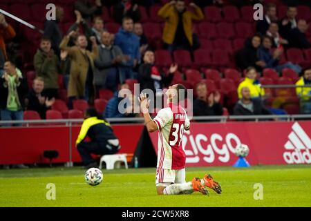 Antony Matheus Dos Santos (Ajax) during Eredivisie match Ajax-Vitesse on September, 26 2020 in Amsterdam Netherlands Credit: SCS/Sander Chamid/AFLO/Alamy Live News Stock Photo