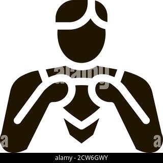 Removing Mask from Hero Icon Vector Outline Illustration Stock Vector ...