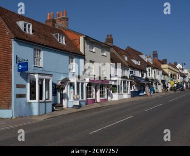 New Alresford West Street town centre .Market town in Hampshire England UK Stock Photo