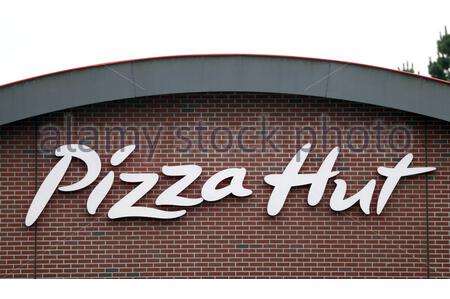 Pizza Hut restaurant on Strand, London England United Kingdom UK Stock ...