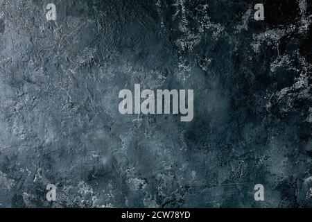 Dark black stone concrete abstract background copy space Stock Photo