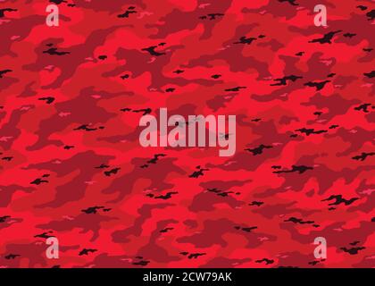 Seamless Red Camo Camouflage Vector Images (over 610)