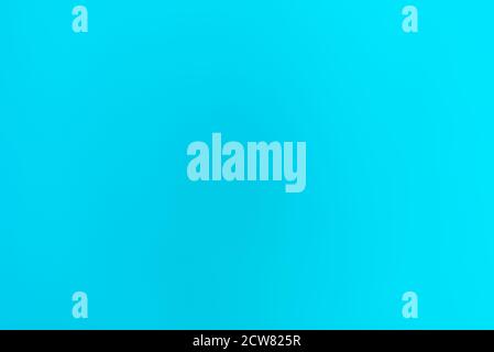 Blue cyan paper in pastel bright colour. Abstract blue background. Stock Photo