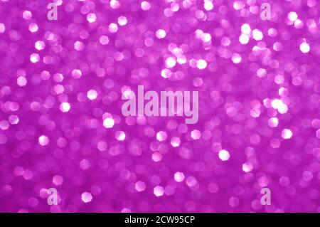 Colorful abstract blurred pink background, fuchsia glitter texture christmas Stock Photo