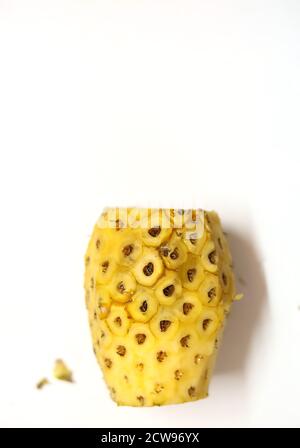 Pineapple isolated on white. Fresh pineapples Stock Photo