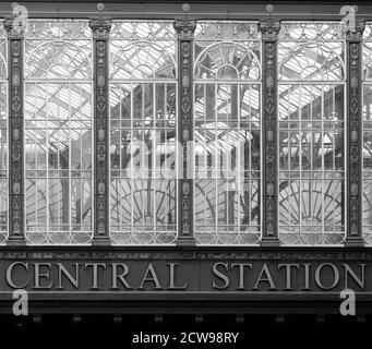 Glasgow Central Station, Glasgow Stock Photo