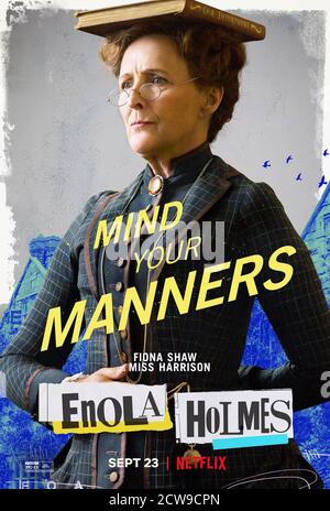 ENOLA HOLMES, US character poster, Sam Clafli…