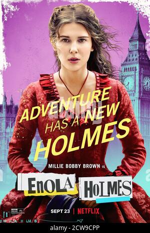 ENOLA HOLMES 2, US character poster, Sharon Du…