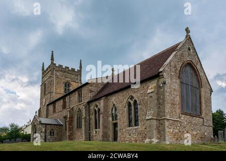 All Saints' Church in Kimcote, Leicestershire, England Stock Photo