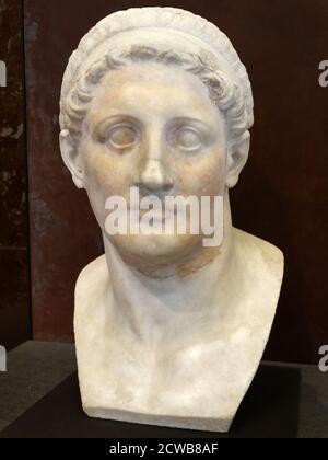 Ptolemy I Soter Bust Statue of the Greek Pharaoh of Egypt 