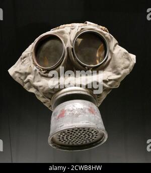 War One German Gas Mask circa Stock - Alamy