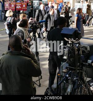 Gina Miller arrives at the Supreme Court in London to challenge the Prorogation of Parliament. 17th Sept 2019.the prorogation of the Parliament was ordered by Queen Elizabeth II upon the advice of