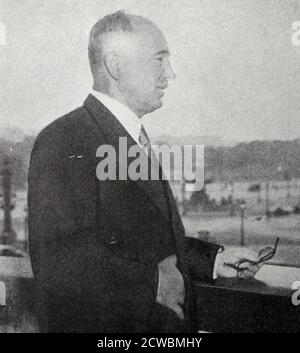 Edvard Benes (1884-1948) in a communist kolkhoz 20th Czechoslovakia ...
