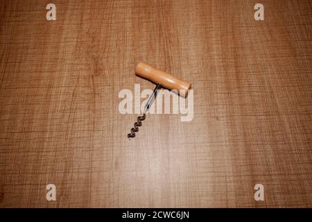 Corkscrew Stock Photo