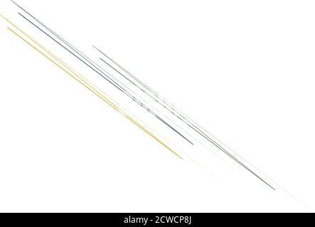 Oblique, Diagonal slanting lines. Random scribble, sketchy lines and stripes vector Stock Vector