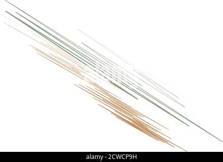 Oblique, Diagonal slanting lines. Random scribble, sketchy lines and stripes vector Stock Vector