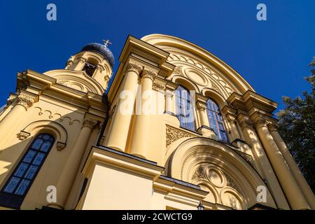 Metropolitan Cathedral of Saint Mary Magdalene (Katedra Metropolitalna Św. Marii Magdaleny) in Praga District of Warsaw, Poland Stock Photo