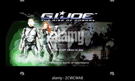 G.I. Joe: The Rise of Cobra PS2 Playstation 2 Game