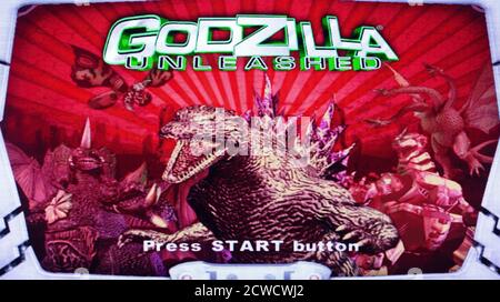 Godzilla Unleashed - Sony Playstation 2 PS2 - Editorial use only 