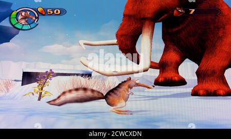 Ice Age 2 The Meltdown - Sony Playstation 2 PS2 - Editorial use only Stock Photo